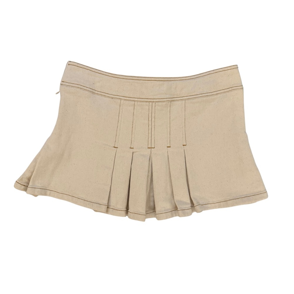Rare I.AM.GIA denim pleated mini skirt - Picture 3 of 3